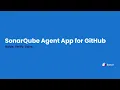 SonarQube Agent App for Github