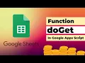 The doGet function