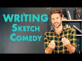 HOW TO WRITE A COMEDY SKETCH - Methods Advice Tips from Jimmy Fowlie