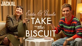 Eddie Redmayne Teaches Ursula Corbero the Art of Eating a Jaffa Cake The Day of the Jackal