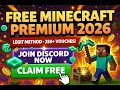 How to get a FREE Premium Minecraft in 2026 LEGIT - 250 VOUCHES Play Minecraft Premium for FREE