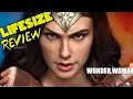 3K Life-Size WONDER WOMAN Gal Gadot Bust Review Queen Studios