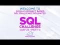 Day 25 SQL Challenge Part 1 - Window Functions Fully Explained 30 Day SQL Project Series