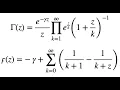 Representations of the Gamma and Digamma functions