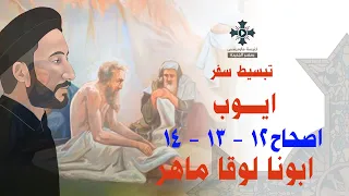 9 تبسيط سفر أيوب الإصحاح 12 13 14 ابونا لوقا ماهر 