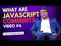 W3Schools JavaScript Comments Course 6 Programming with Rakesh