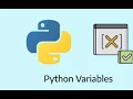 3 Variables in Python Python Basics Python Programming Python tutorial in