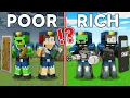 Download Lagu JJ and Mikey from POOR to RICH POLICE in Minecraft - Maizen