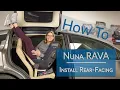 Installing a Nuna RAVA Convertible Rear-Facing in a Tesla Model X