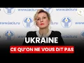 UKRAINE ALERT: WHAT THEY'RE NOT TELLING YOU... EXPLOSIVE REVELATIONS BY MARIA ZAKHAROVA