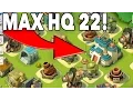 MAX 22 ARMORY Boom Beach New Update 22 Gameplay