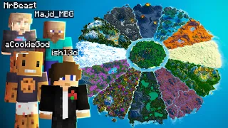 YouTubers Play Minecraft’s ULTIMATE Survival World!