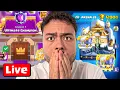 Live Ranked + Ladder Pushen op Clash Royale!!