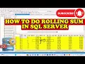 Master Advanced SQL How to Calculate Rolling Sums like a Pro Rolling Sum Average Minimum Maximum