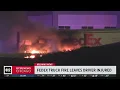 FedEx truck driver thrown from vehicle during fiery crash in north Chicago suburb