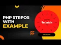 Php Strpos With Example Tutorials Beginners Coding Step By Step 2