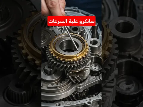 كيف تعمل السانكرو داخل علبة السرعات #mecanique_mokhtar_tunisie #automobile