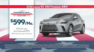 Pohanka Lexus May New Incentives 30 sec Chantilly Dale City VA DC MD