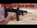 Palmetto 22lr Pistol Upper Testing