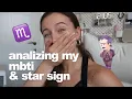 Analyzing My MBTI and Zodiac Sign