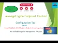 How to Add and Execute Scripts in ManageEngine Endpoint Central PowerShell Batch Shell Scripts