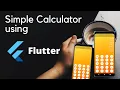 Simple Calculator using Flutter - Speed Code