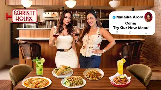Malaika Arora invited me to try her new menu at Scarlett House 😍 Garima's Good Life