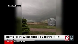 NW Iowa towns assessing damage after Sunday s high winds tornadoes