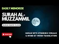 Download Lagu Quran (73) Surah Al Muzzammil | Easily Memorise with Stunning Visuals | Mishary Rashid Alafasy