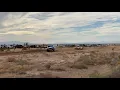 Jason Voss Crash Flipping Race Truck Parker Blue Water - Off Road Desert Race in Parker Arizona