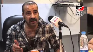 محمد سعد في ندوة شمس الأنصاري بالمصري اليوم 