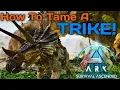 How To Tame a Trike on ARK Ascended Beginner Dino Guide