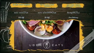 Verified Uber-Eats Promo Code For Existing Users w 180 Free