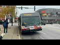CTA Bus Ride 72 North Ave From Red Line To Kilpatrick CTA Nova Bus Lfs 2023