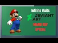 Infinite Visits DeviantArt Mario Day Edition