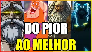 RANQUEANDO TODAS as VERSÕES de ZEUS | TIER LIST (agora de verdade)