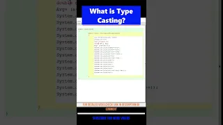 What is Type Casting Introduction to Implicit Explicit Type