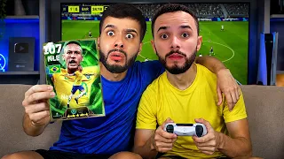 X1 NO EFOOTBALL COM MEU IRMÃO GÊMEO VALENDO O MELHOR PACK DO JOGO!