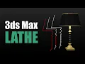 Lathe Modifier 3ds Max Tutorial