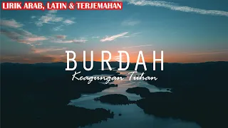 sholawat burdah keagungan dan rahmat allah swt lirik sholawat terjemahan
