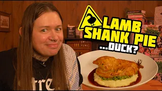 LAMB SHANK PIE - in a gravy pond