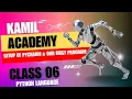 Setup of Pycharm and our first program in python Class 06