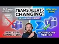 Replace Microsoft Teams Incoming Webhooks Power Automate HTTP Request 5-Minute Fix