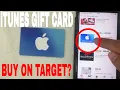 How To Buy iTunes Gift Card On Target Tutorial