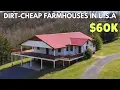 These 4 Dirt-Cheap Tennessee Farmhouses With Massive Land Priced Way Below Market