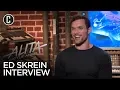 Ed Skrein Interview Alita Battle Angel