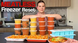 I Made Months of Meatless Freezer Meals in One Day