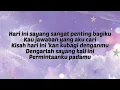 Kisah Romantis - The Bakuucakar & Lalahuta (Lirik)