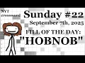 Sunday 25 -