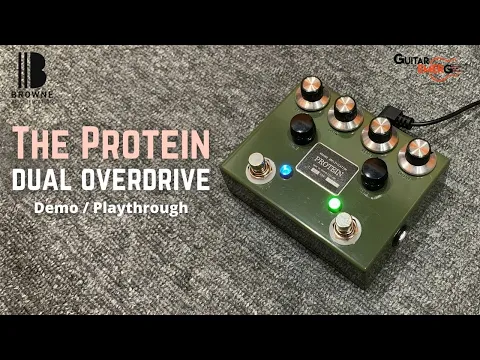 Browne Amplification Protein V3 Dual Overdrive | Delicious Audio